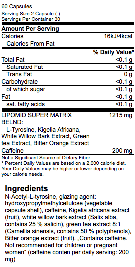 GN Laboratories Lipomid Label