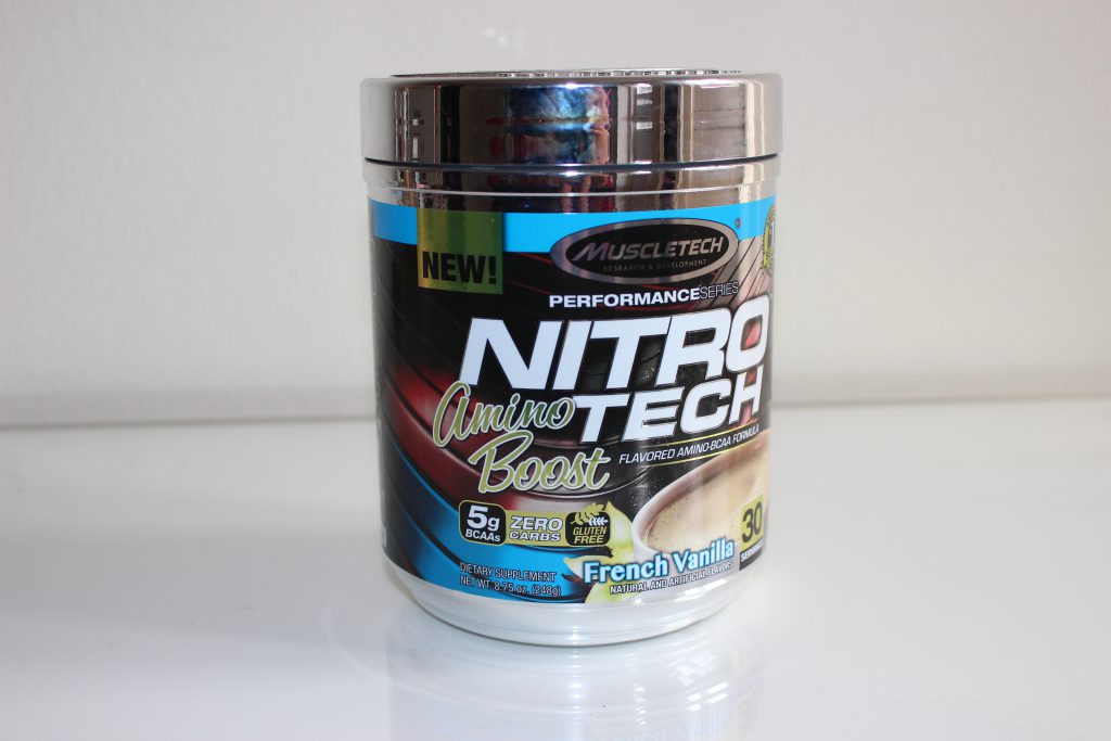 eine Dose Amino Boost enthält 30 Portionen à 9g