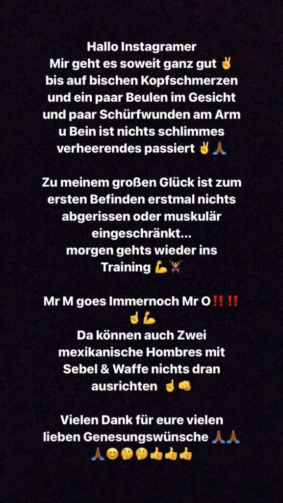Überfall auf Steve Benthin!